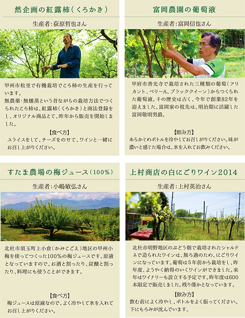 生産者さまの紹介文