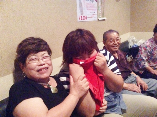 納涼カラオケ大会①