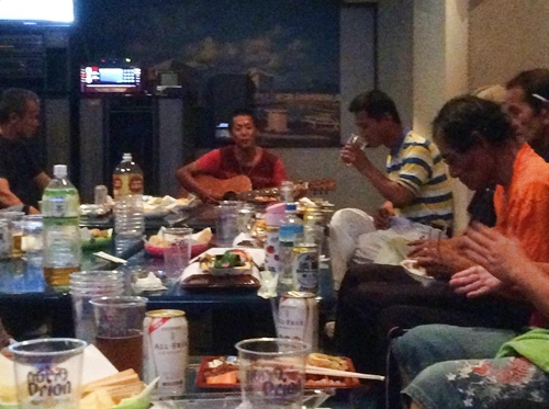 納涼カラオケ大会②