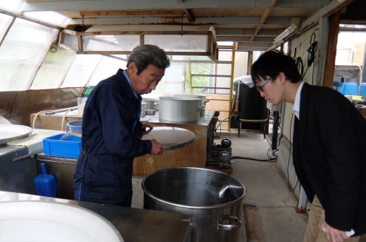 「北海道新幹線開業に向けた周辺地域における食と観光の連携事業」取材中