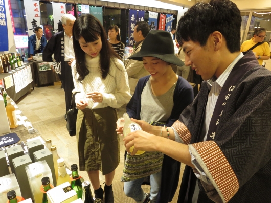 地酒Bar試飲画像