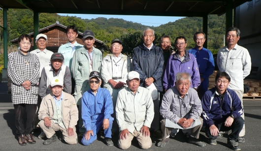 雄町部会（雄町米生産者）の方々