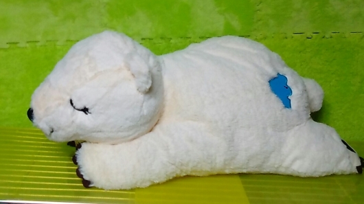 夢を見ている抱き枕