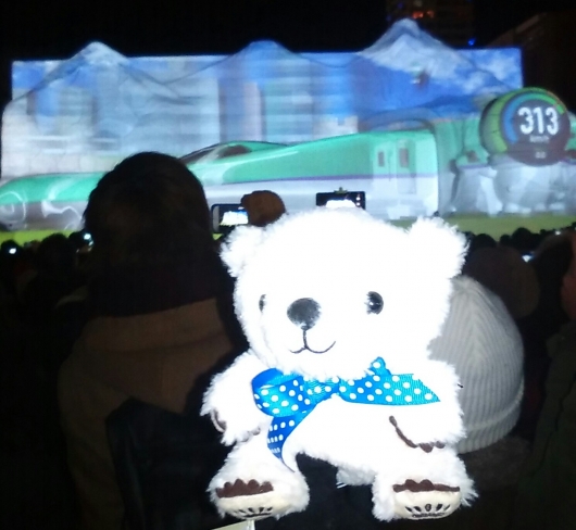 雪まつり　函館新幹線