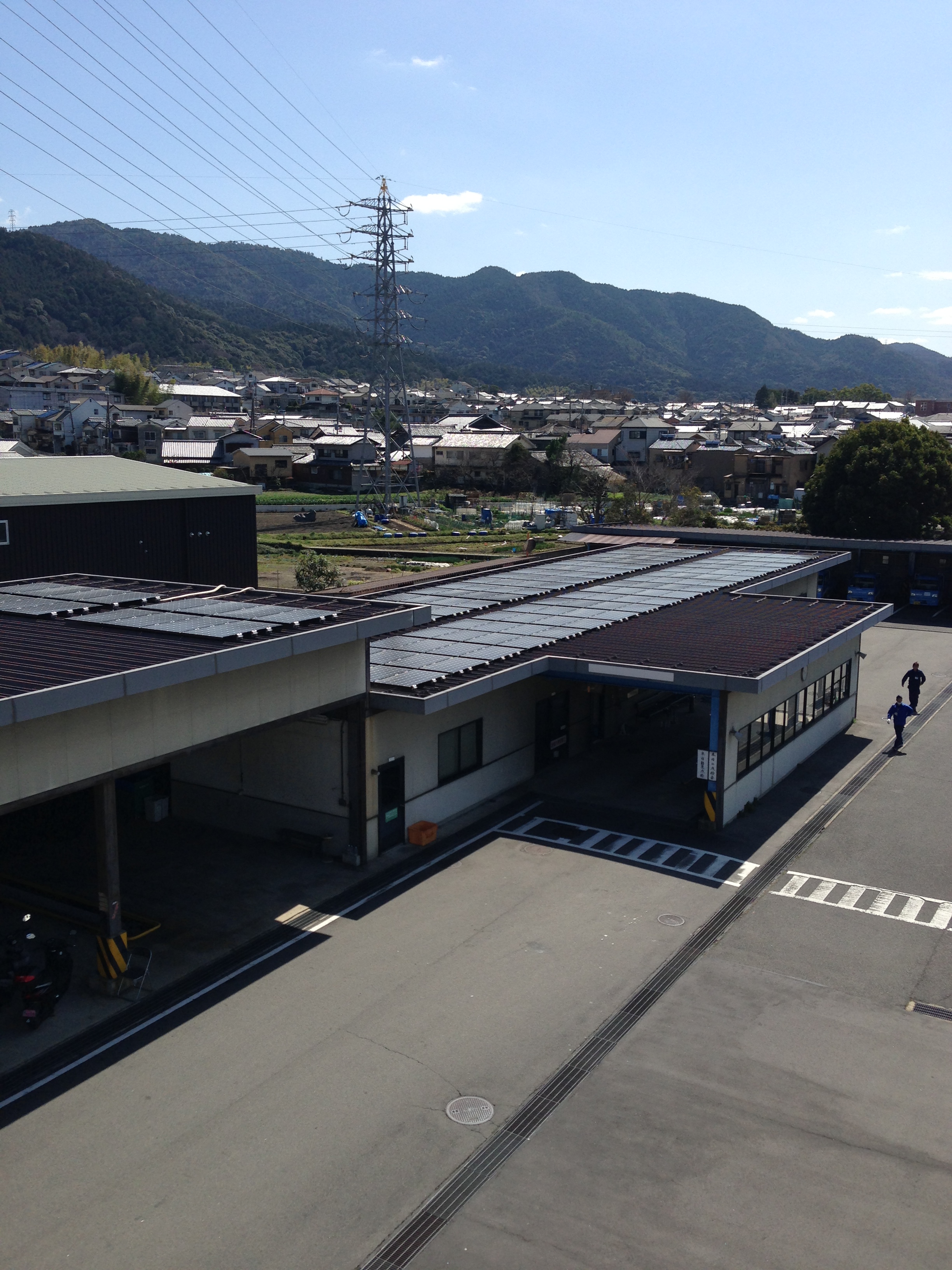 山科まち美化事務所 車庫棟