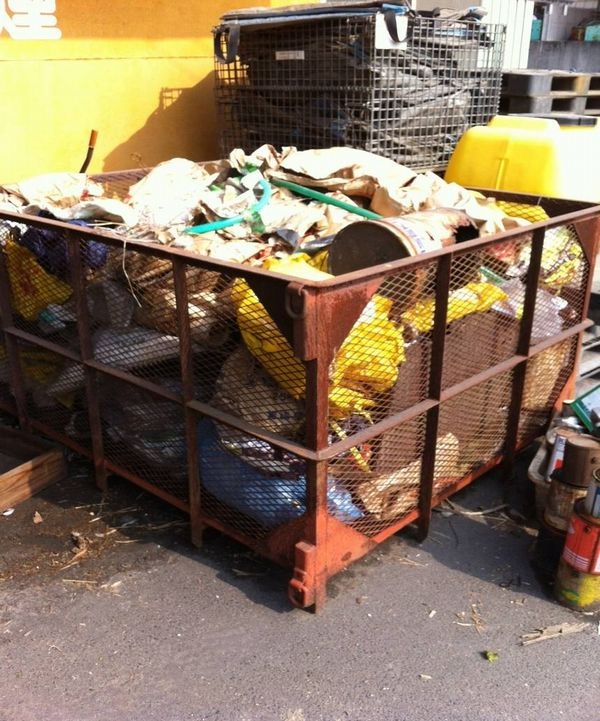 1ヵ月で回収したごみ