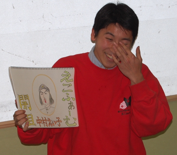 大好評の似顔絵