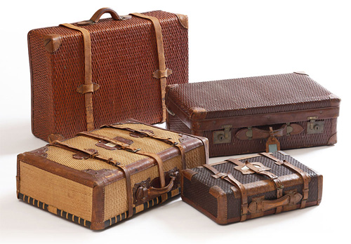 ⭐️100年昔の鞄・大正時代⭐️ 大型 旅行鞄　キャリーケース